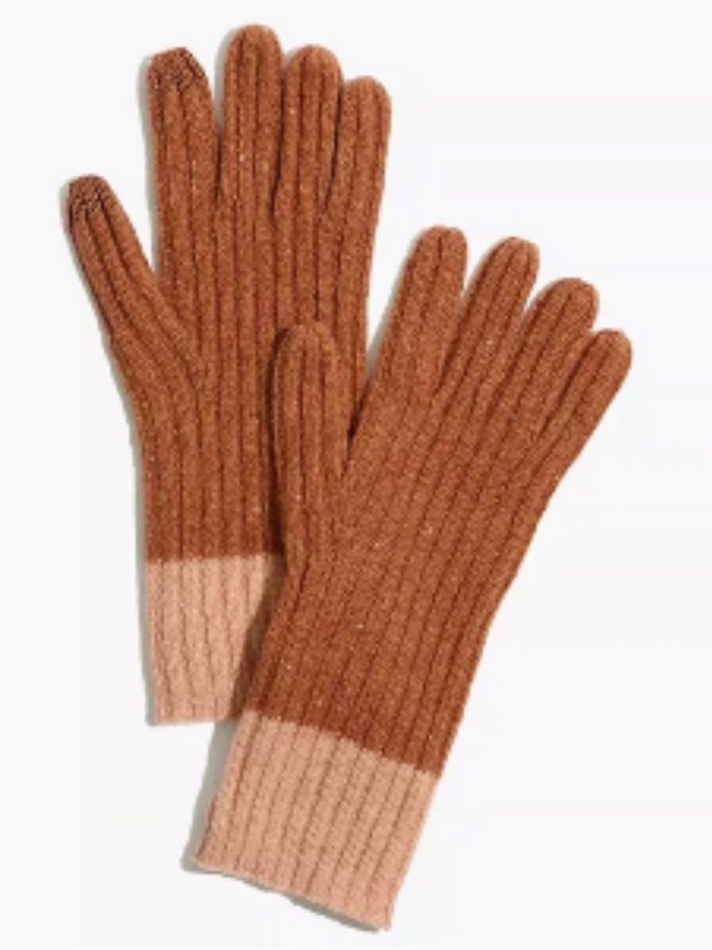 NWT! Madewell Colorblock Merino Wool Gloves